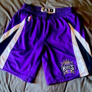 Sacramento Kings Authentic Game Shorts